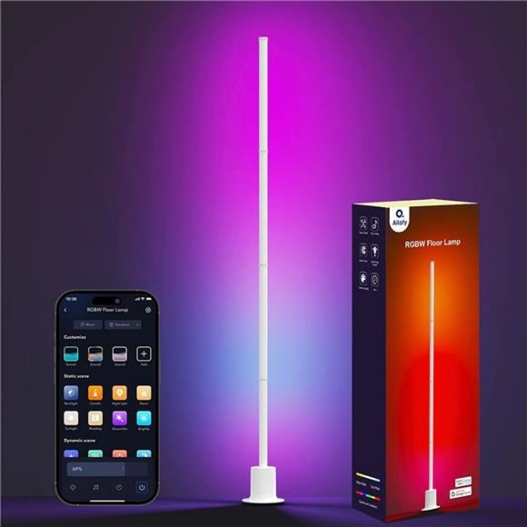 LED Smart Floor Lamp, Modern Floor Lights, Corner Floor Light, Standing Lamp - Picture 1 of 6